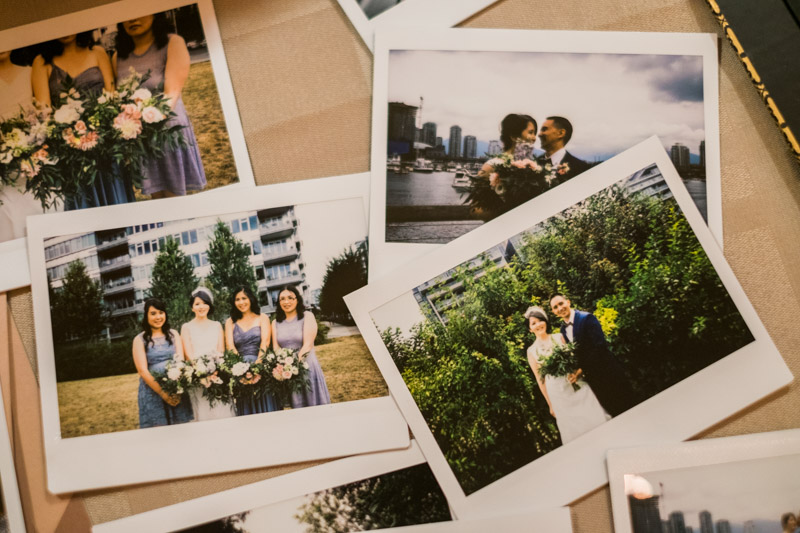 I brought in some Fuji Instax instant film goodness for the couple. :)