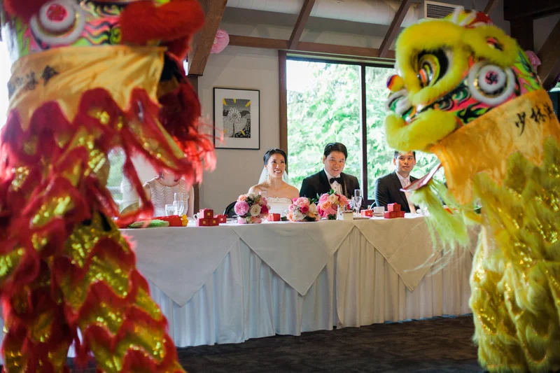 Suddenly... Lion Dance!!