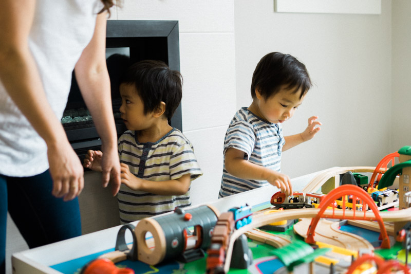 I remember having a train set like this one. I guess Brio is still a thing!