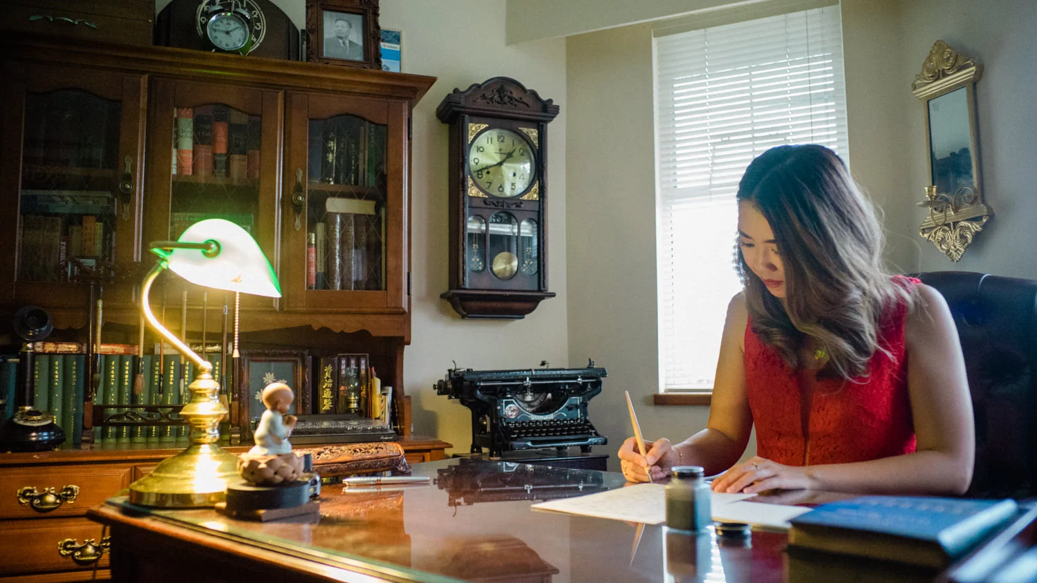 Our story begins with Kat writing a letter…