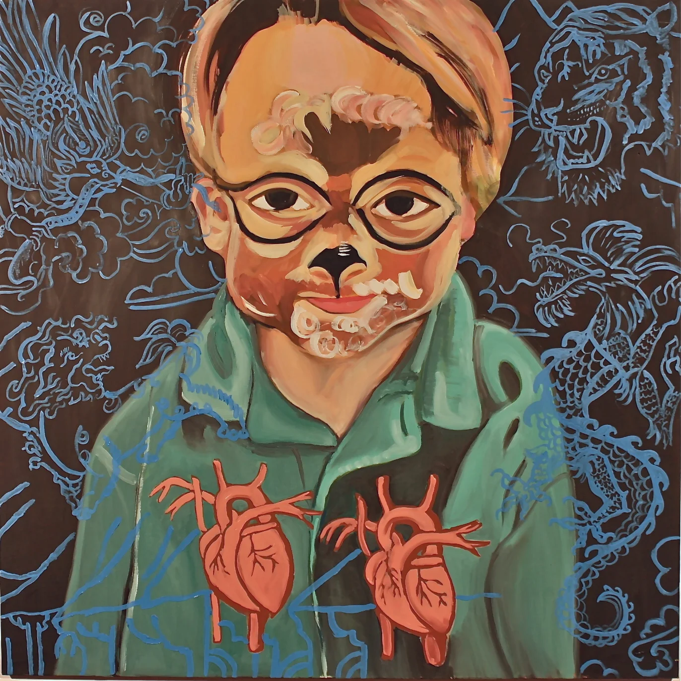  Heart of Hearts  oil on canvas  40x40  2008 