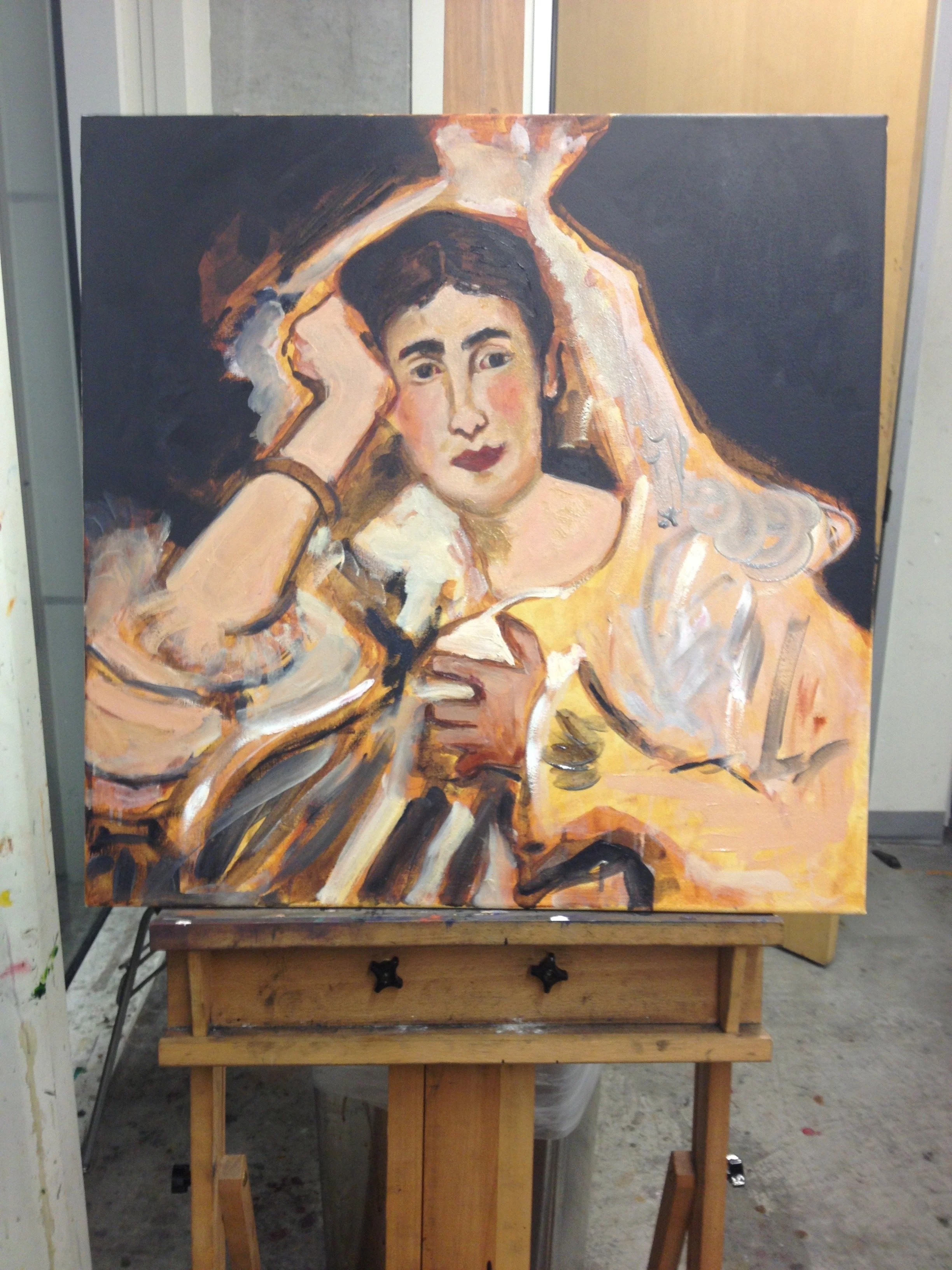 working on Manet at Berkeley in San Francisco