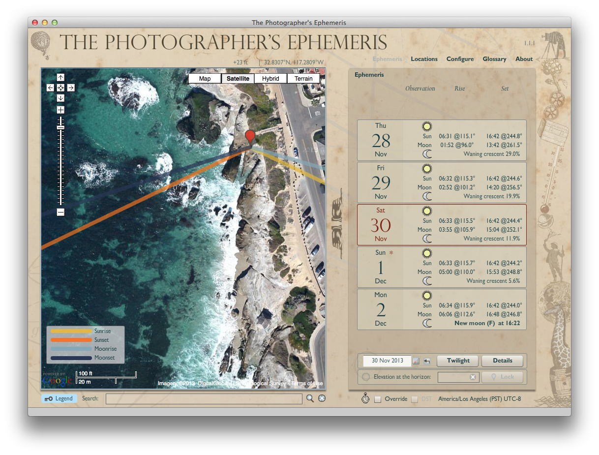 The Photographer's Ephemeris