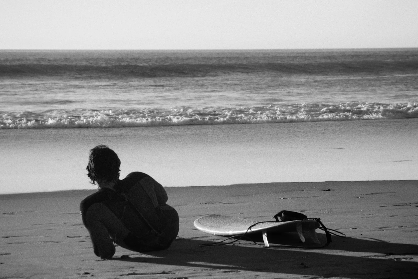 The Surfer | Black & White Gallery