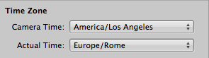 Time Zone Import Pane