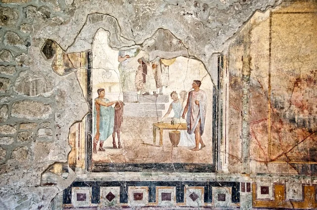 Murals In Pompei