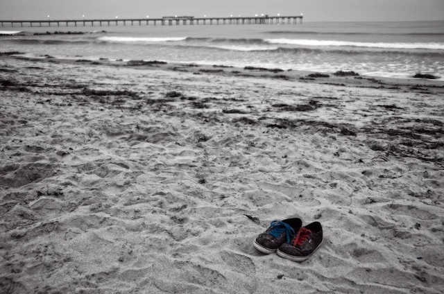 A Gray Morning at Ocean Beach