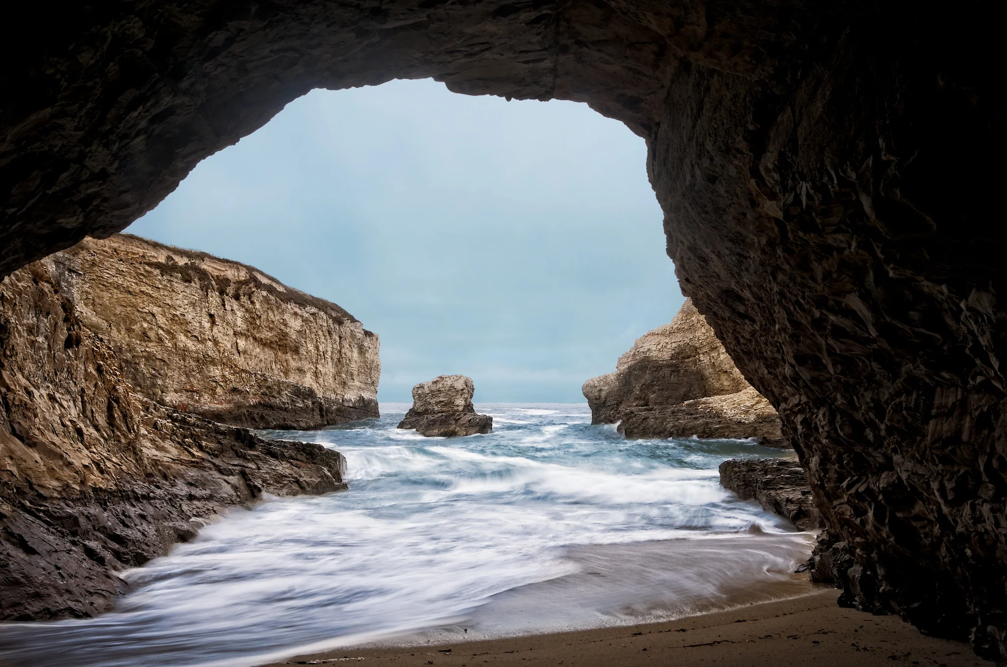 Shark Fin Cove, California