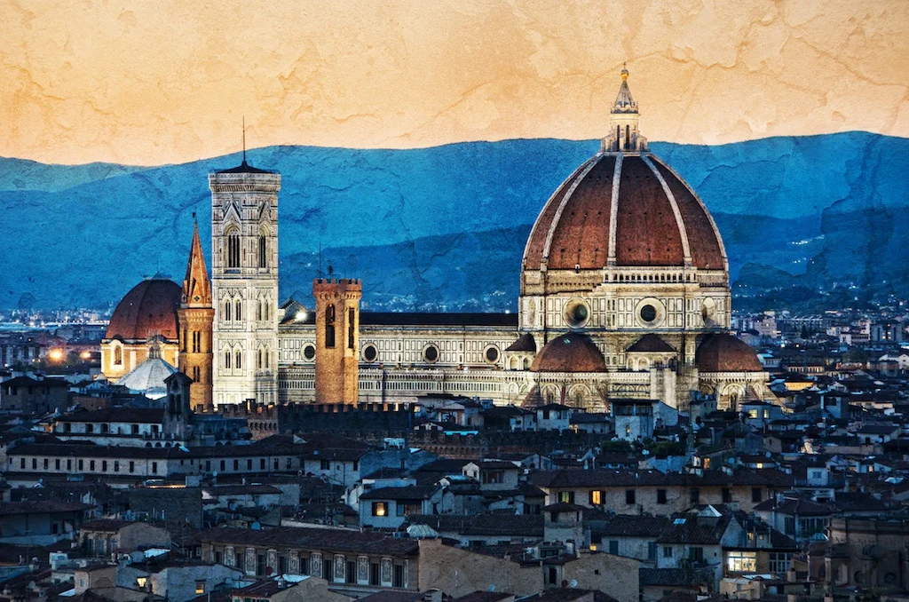 Il Duomo At Dusk