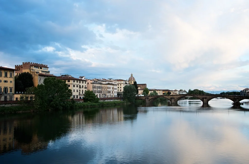 Soft Sunrise In Florence