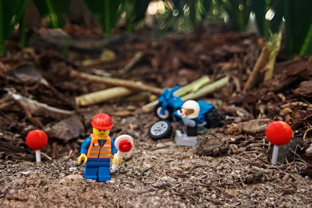 The Adventures of Lego Man: Work