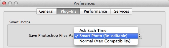 Enable Smart Photos by default for DAMs like Aperture and Lightroom