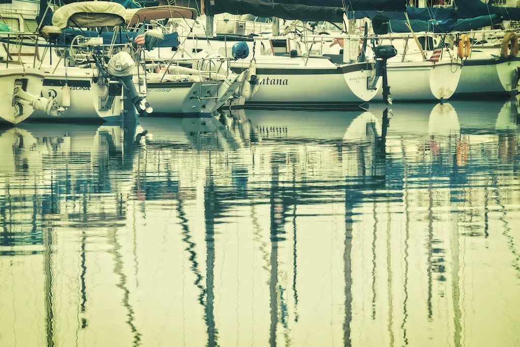 Boats In Mission Bay A