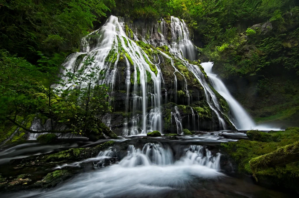 The Cascades of Panther Creek Falls