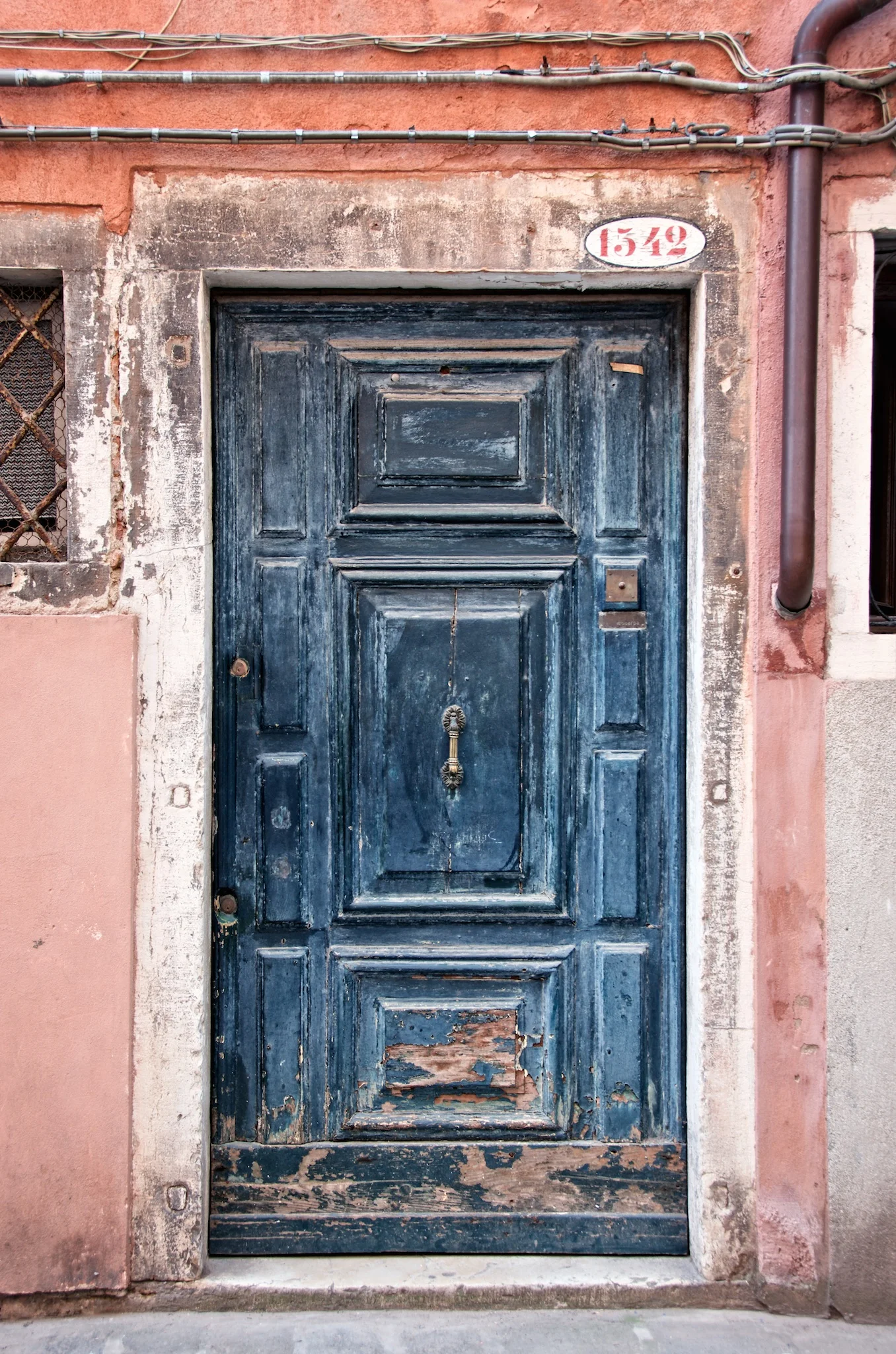 Old Door In Venice