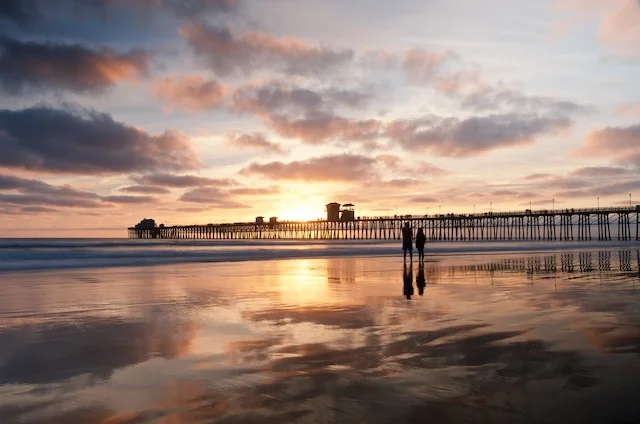 In Post: Oceanside Pier, California