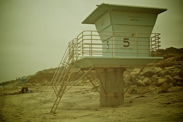 A Month Of San Diego - Lifeguard Tower