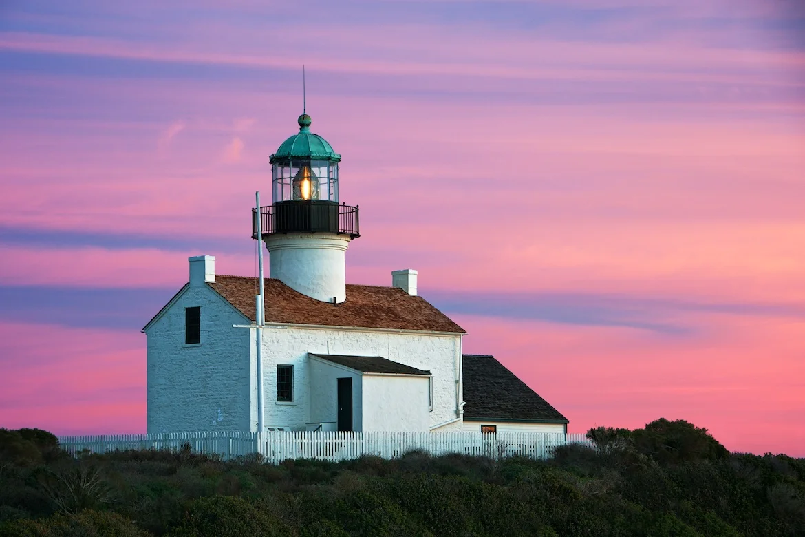 Old Point Loma Lighthouse, San Diego