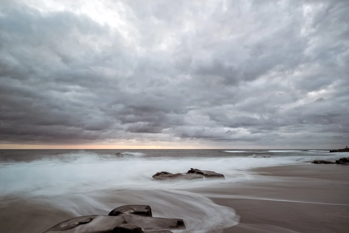In Post: A Cloudy Evening in La Jolla