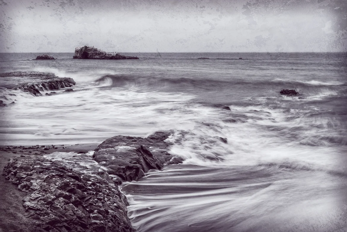 Pelican Rock, Davenport, California