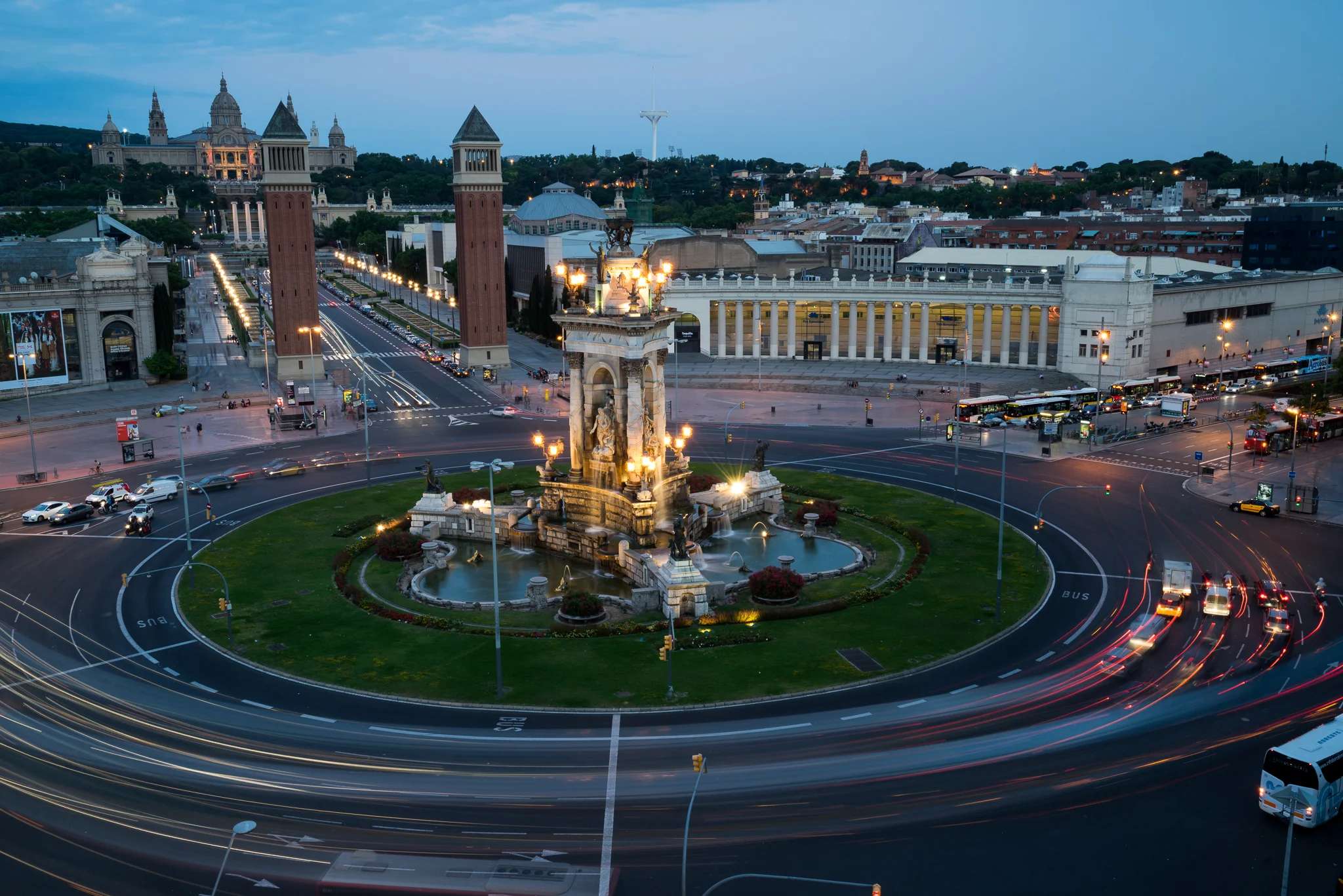 In The Field: Plaza de Espana, Barcelona, Spain
