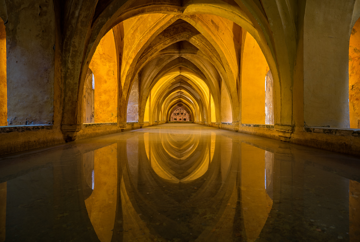 Baths of Lady María de Padilla, Seville, Spain