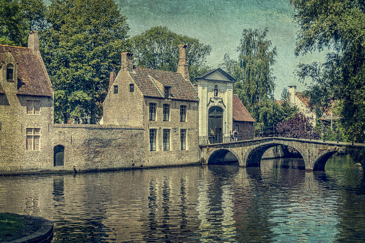 A Bridge in Brugge, Belgium