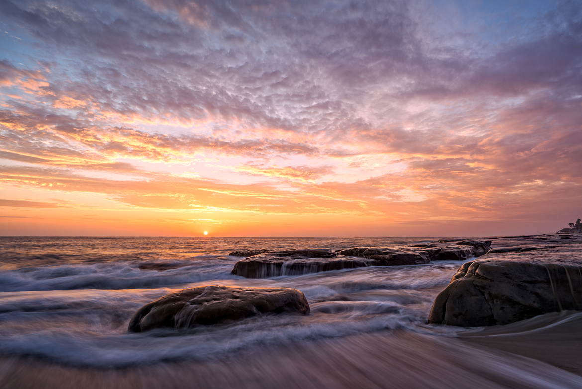 Sunset, La Jolla, California