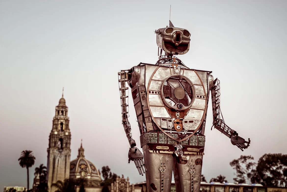 Robots Invade Balboa Park
