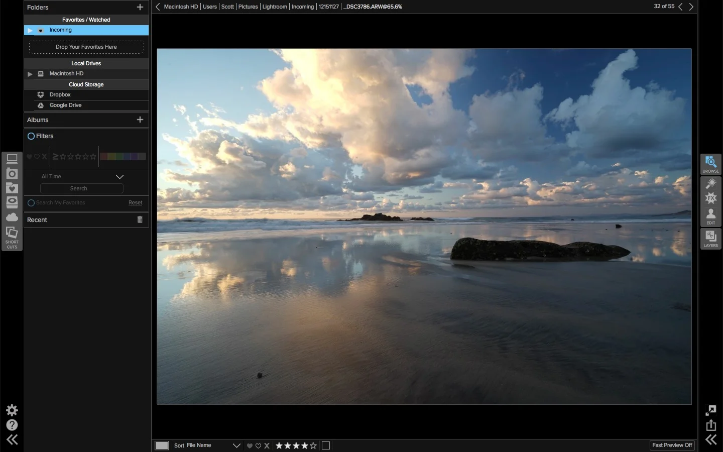 Culling Photos In ON1 Browse