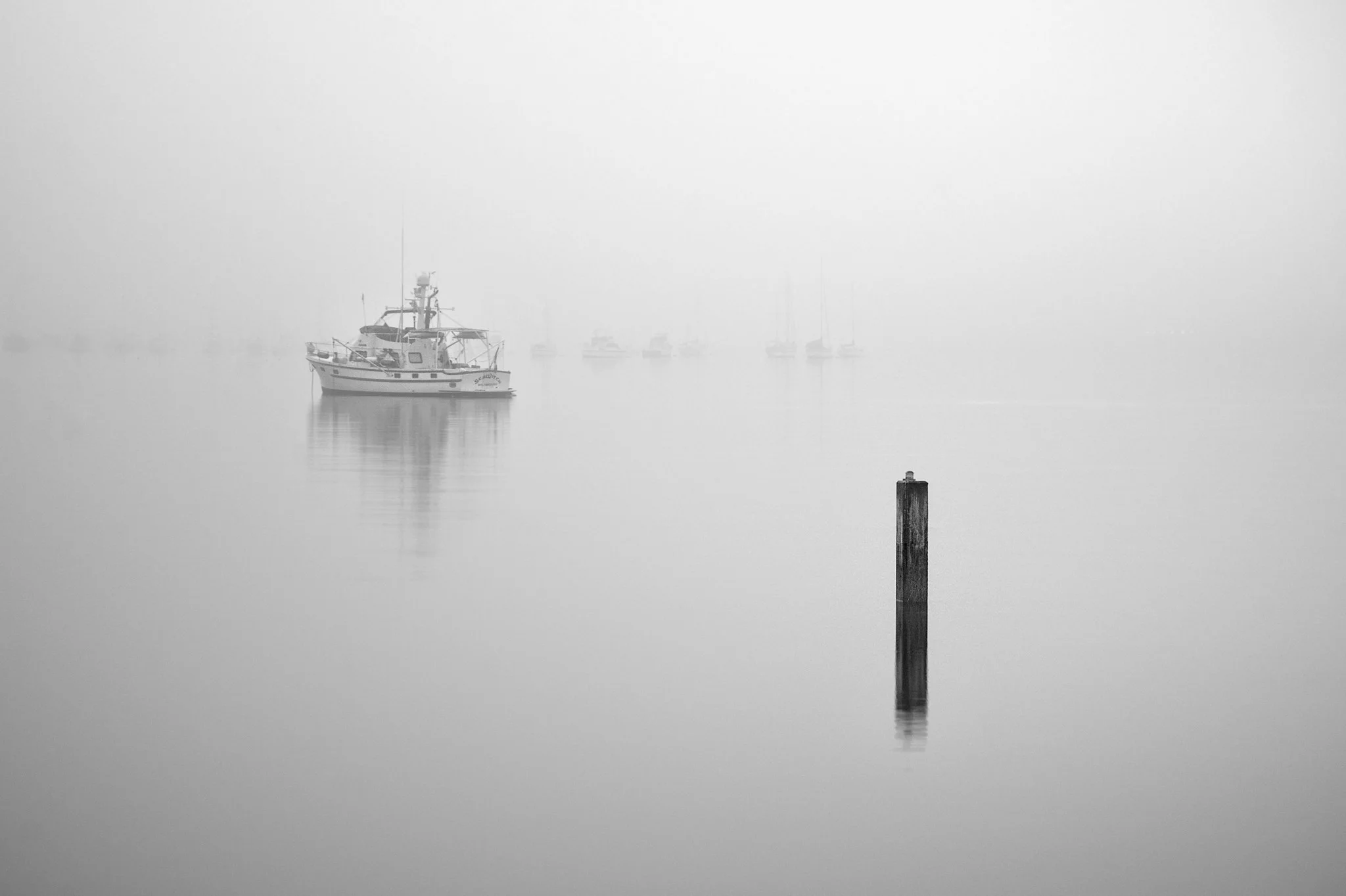 Boat and Piling
