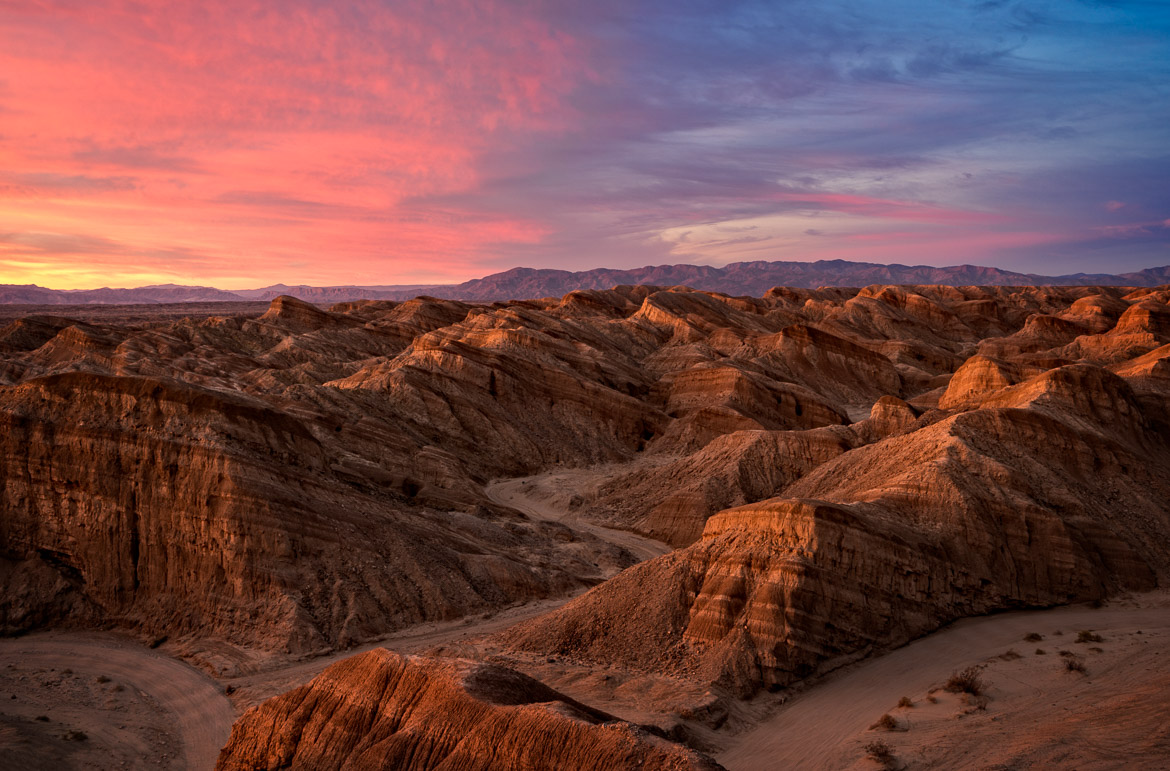 Sunrise In The Badlands