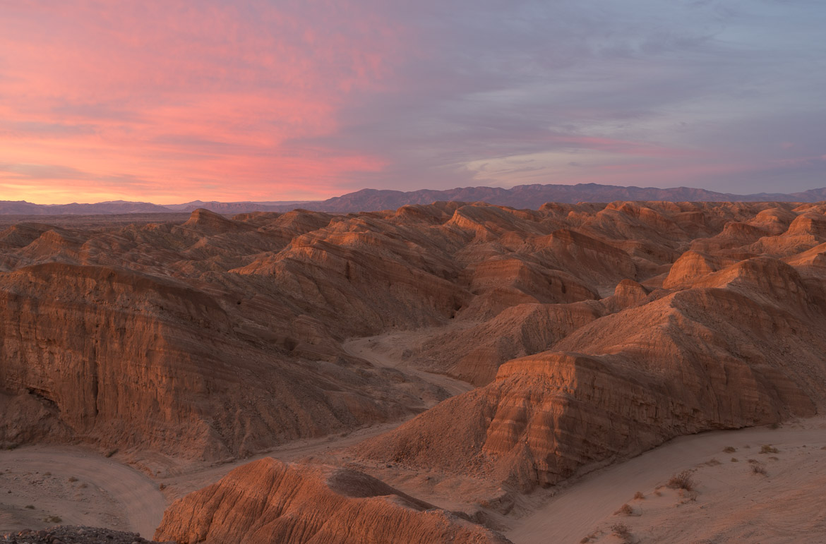 Sunrise In The Badlands