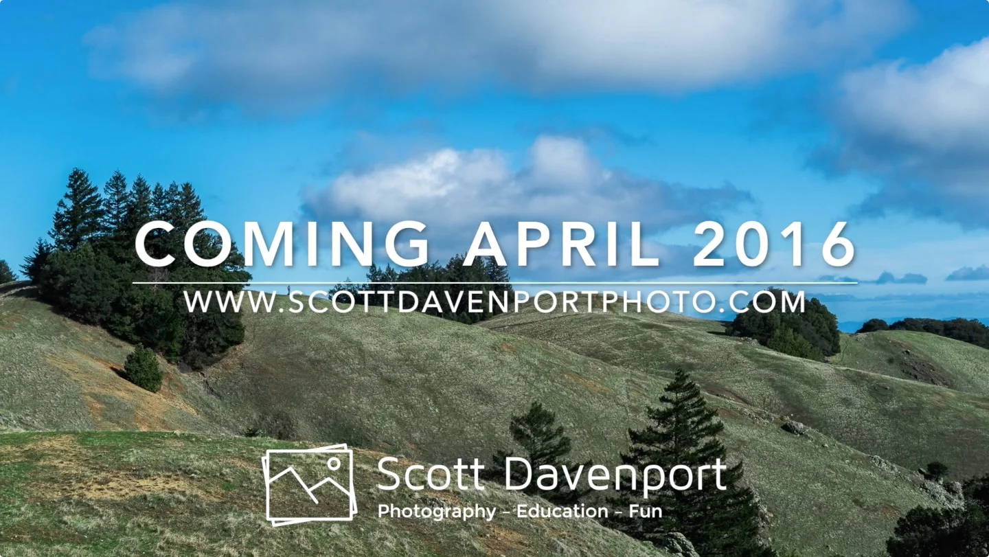 Making The Shot: Marin Headlands, Coming In April