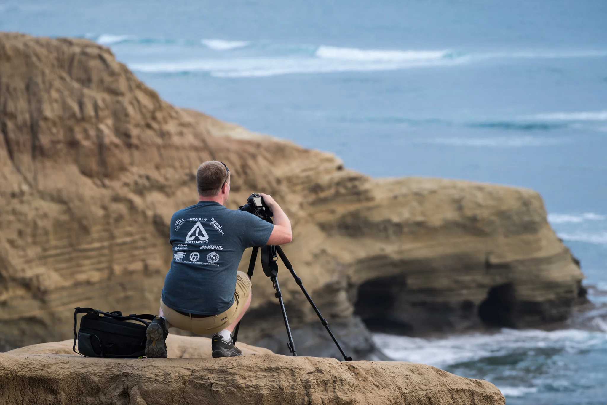 Framing Up Sunset Cliffs
