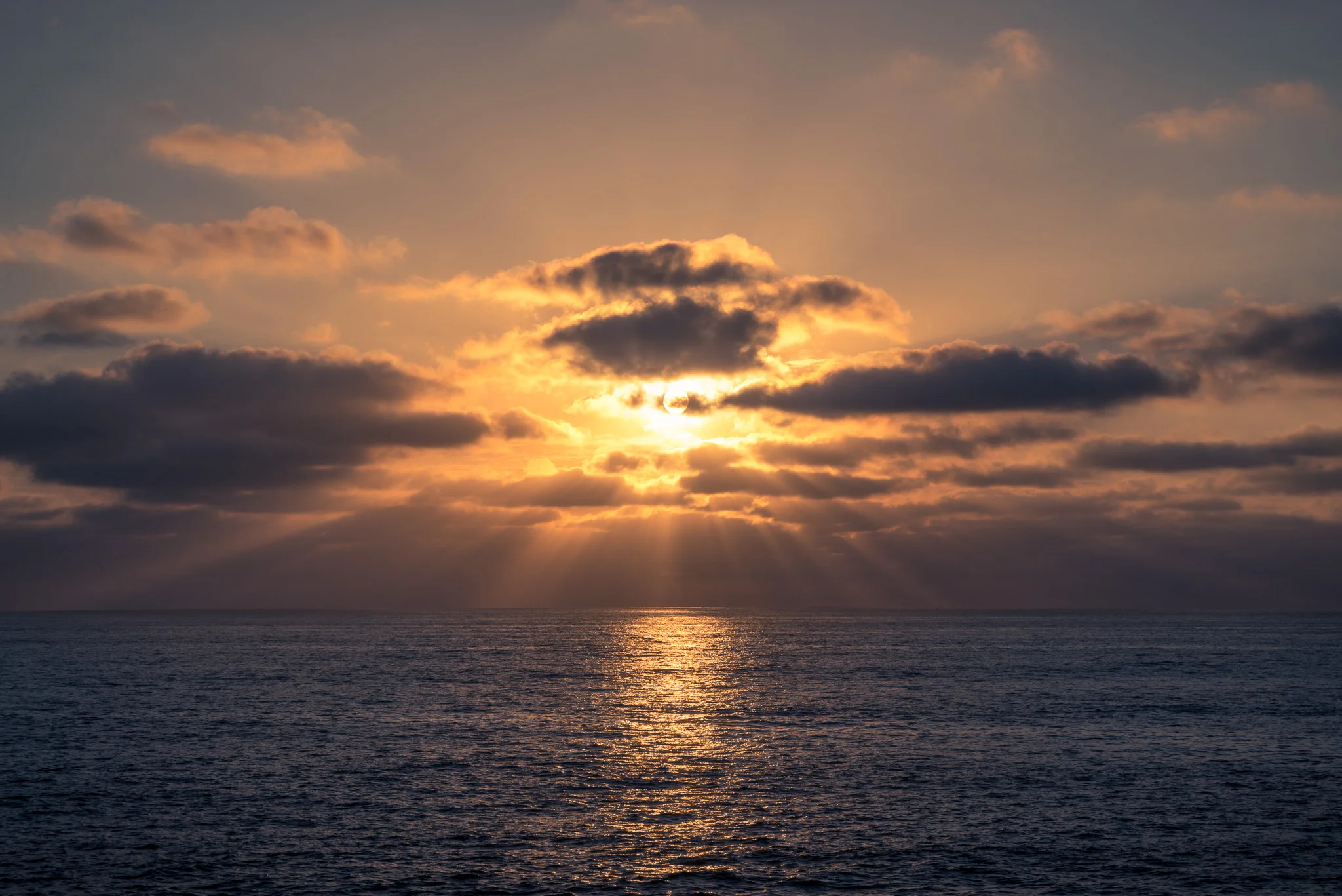 A Salvaged Sunset Photo