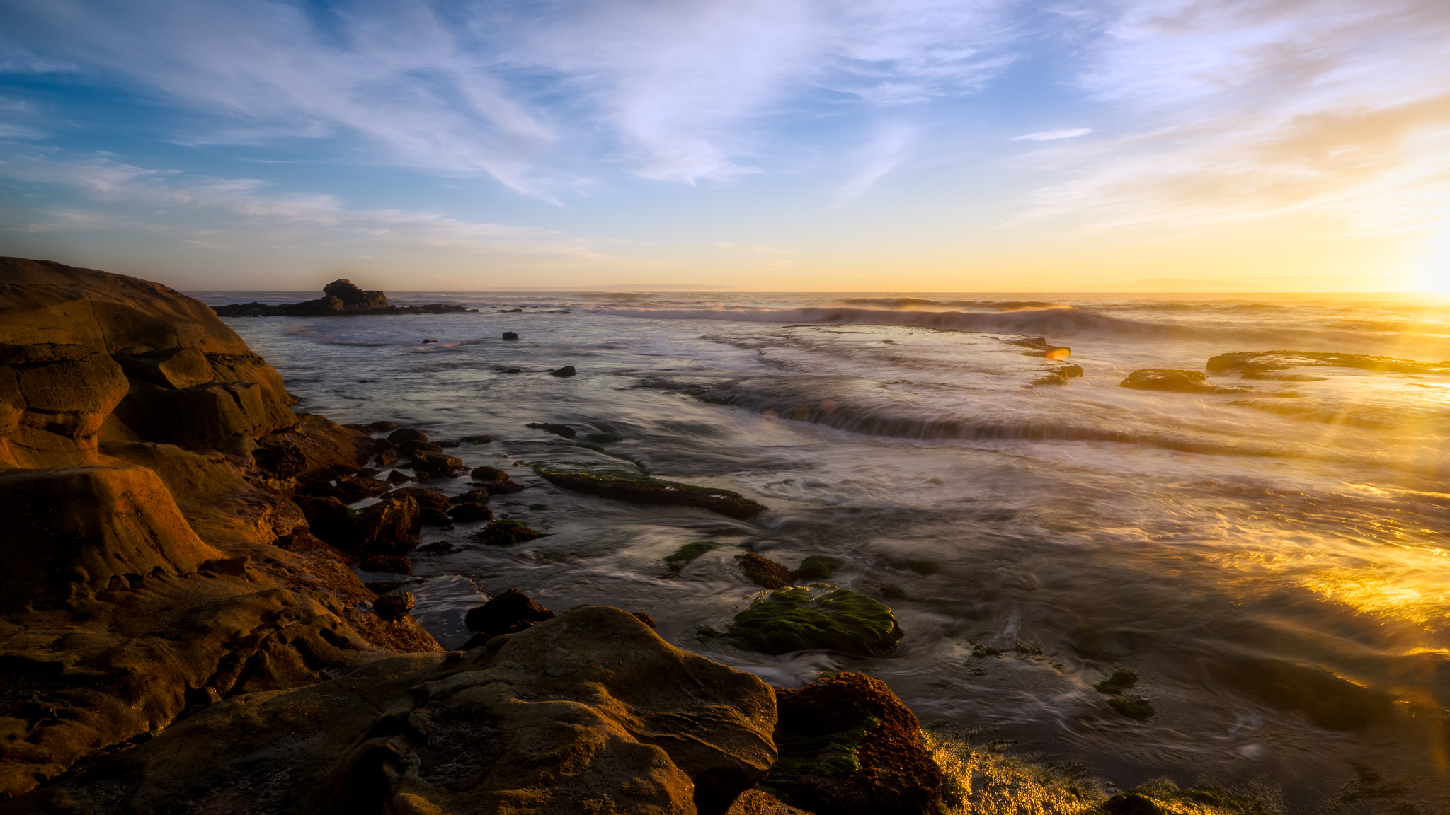 Burst At Bird Rock