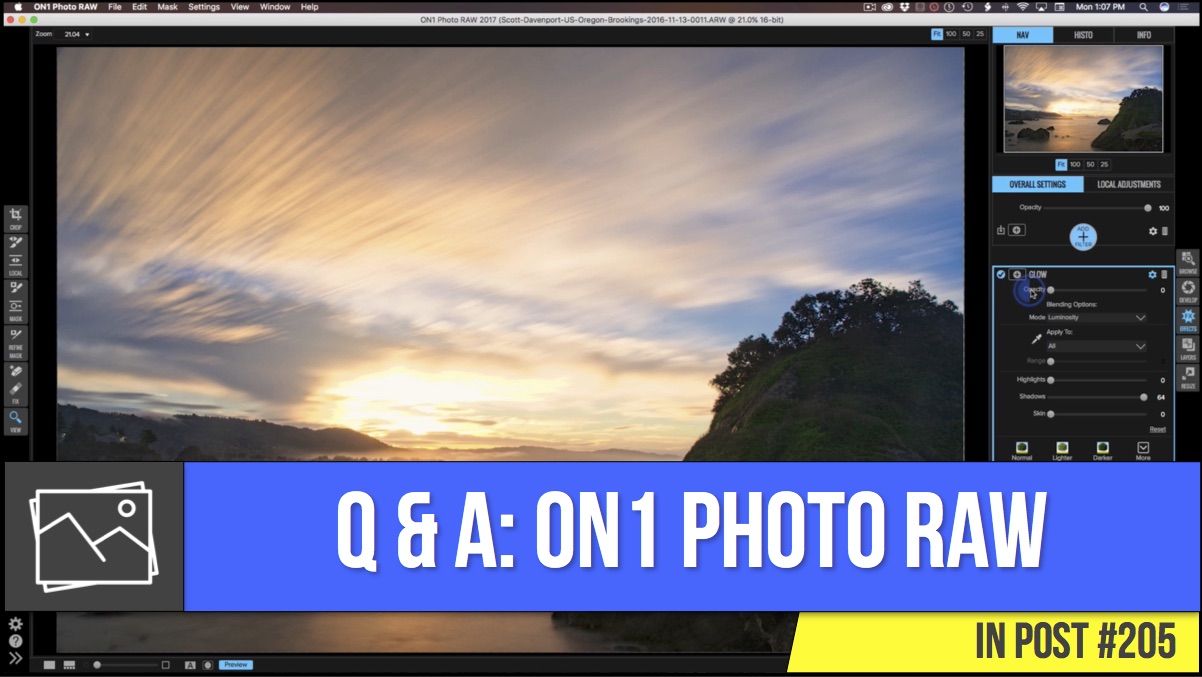 In Post: Answering Your ON1 Photo RAW Questions #205