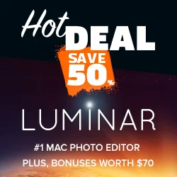Luminar Is On Sale - Save 50%!