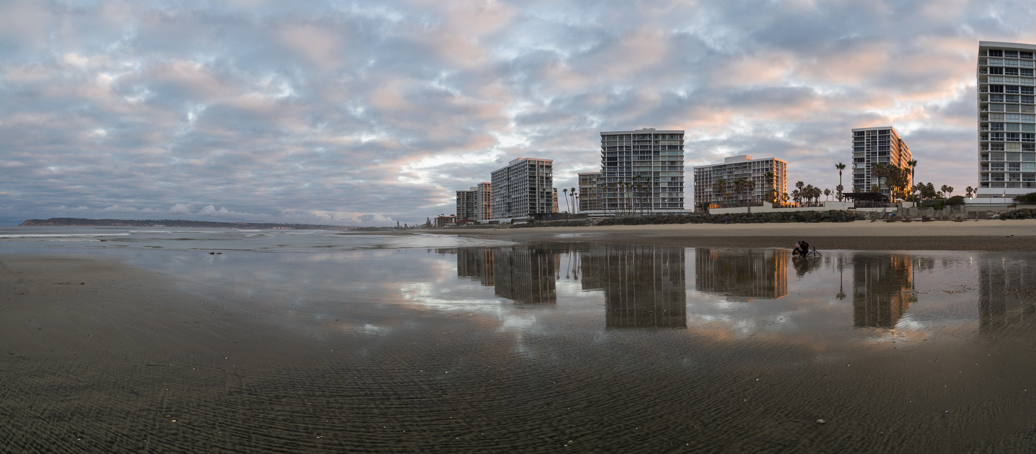 Coronado Beach At Sunrise