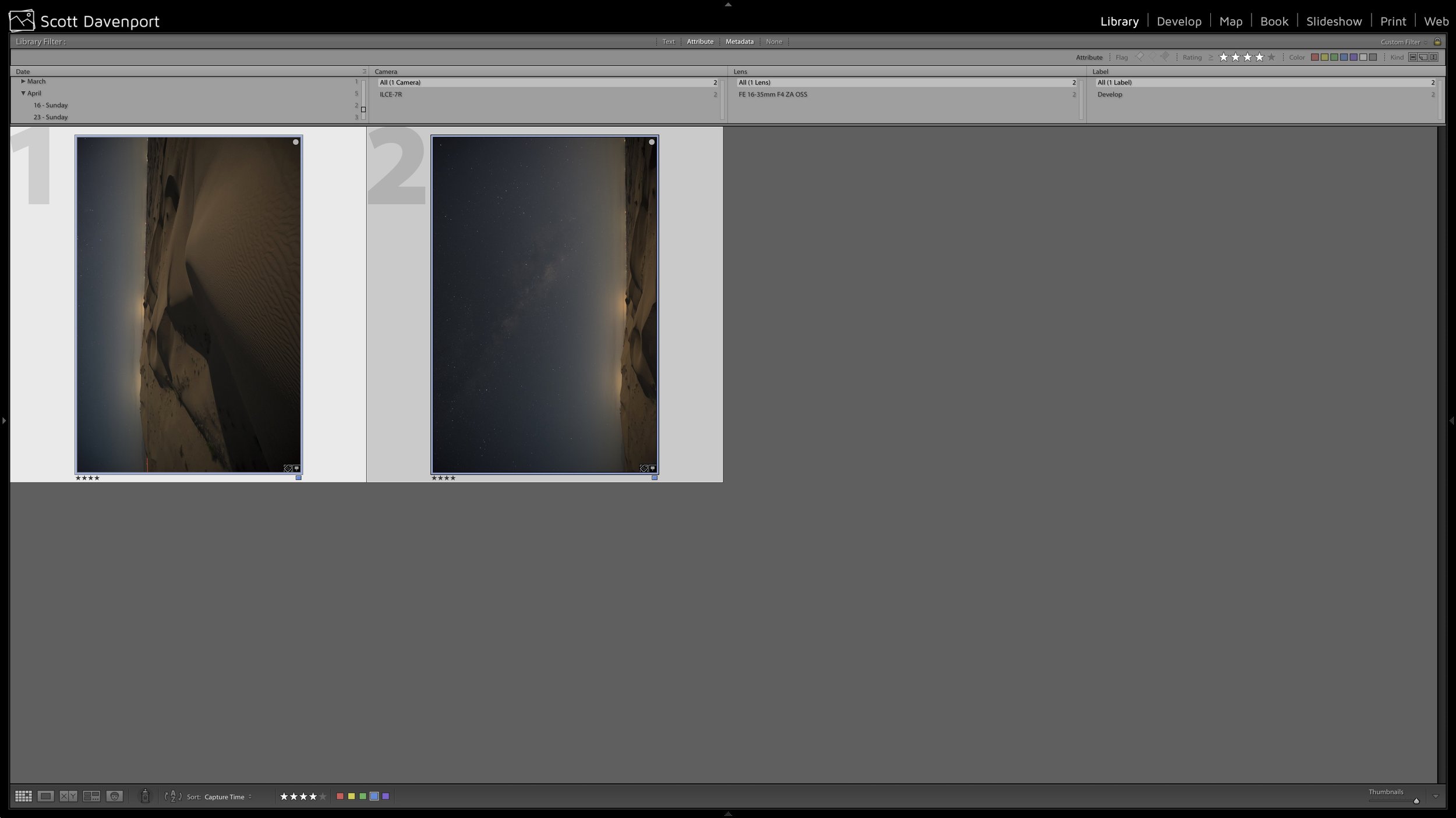 Both photos rotated left.