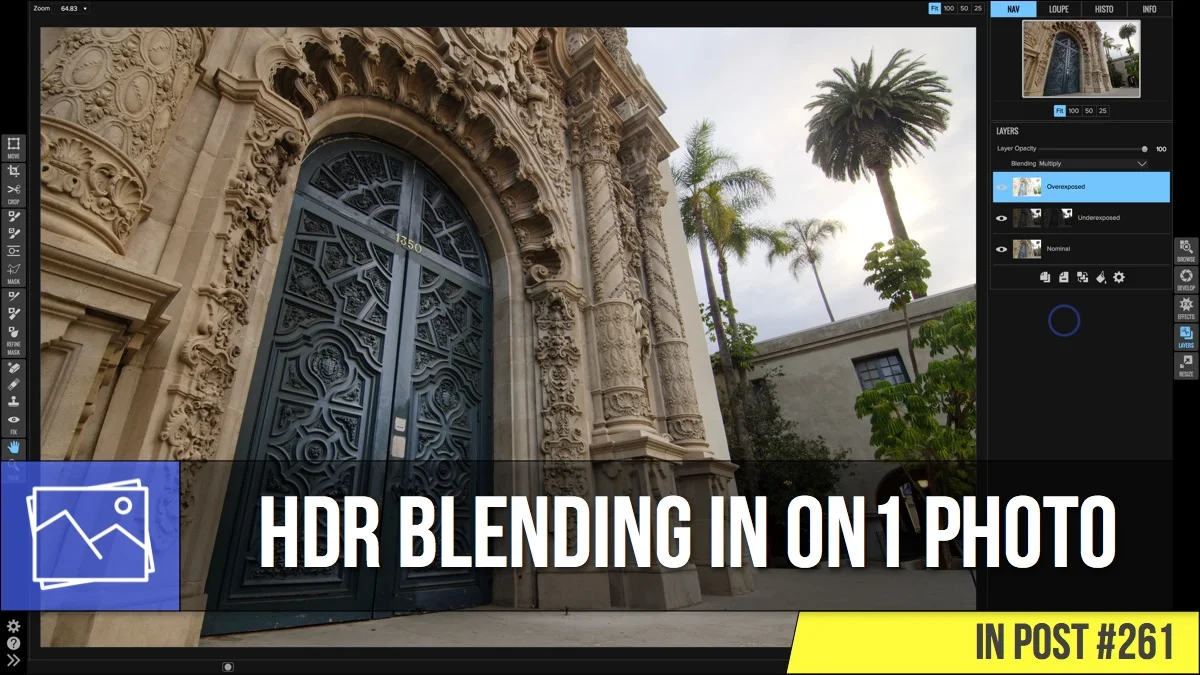 In Post: HDR Blending In ON1 Photo #261