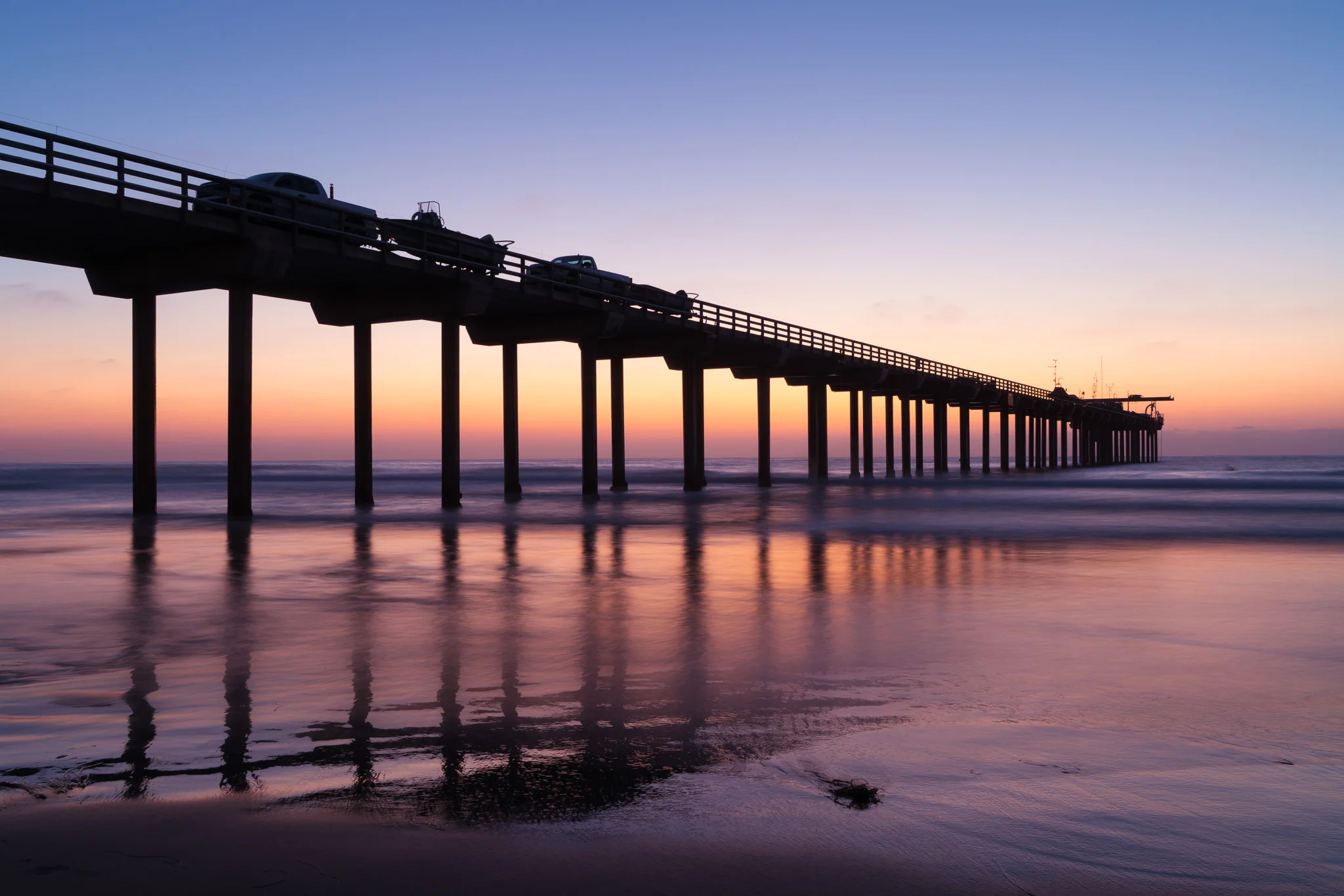 Scripps Pier Aglow