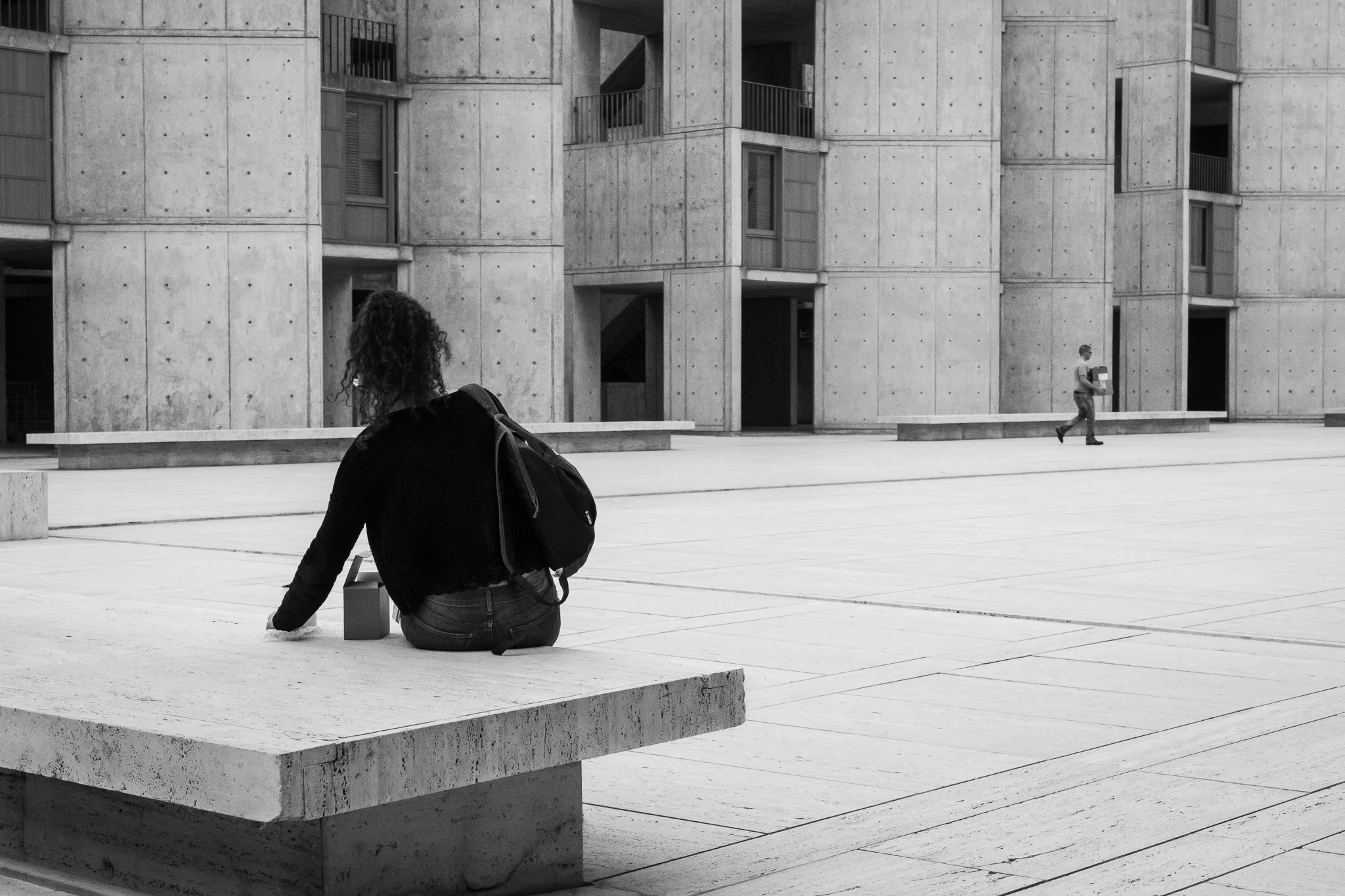 Sitting At The Salk