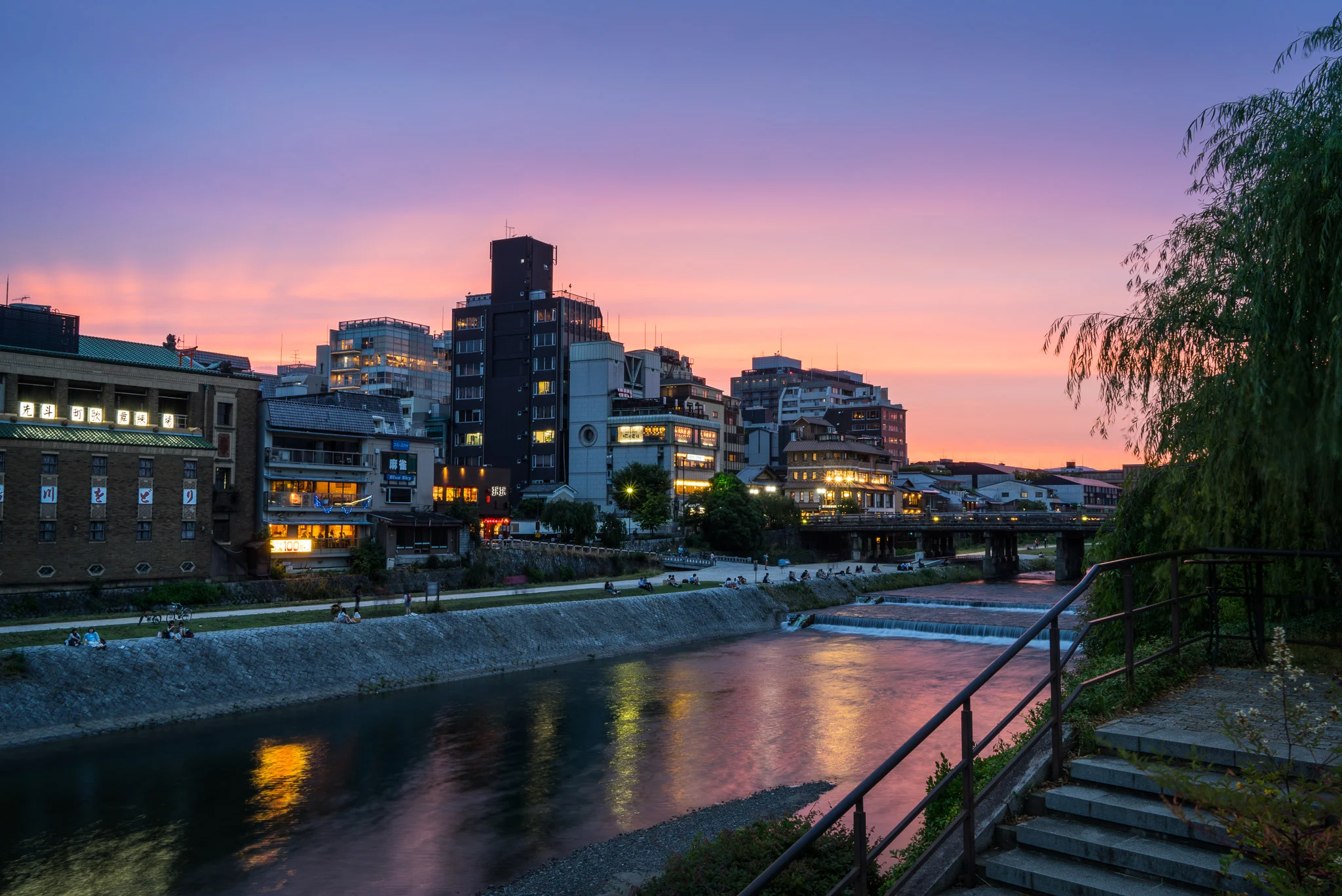 Sunset In Kyoto