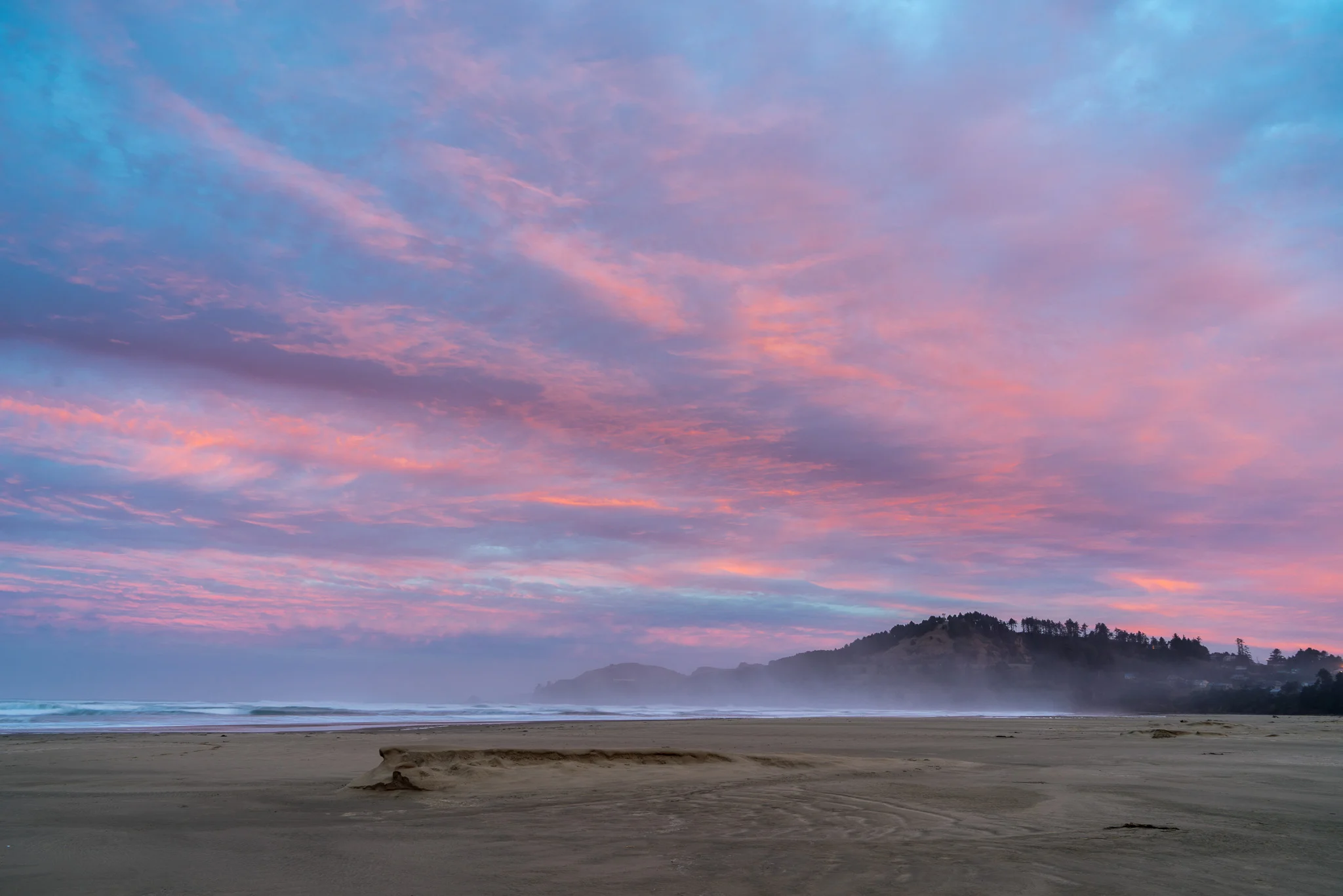 Sunrise At Yaquina Head