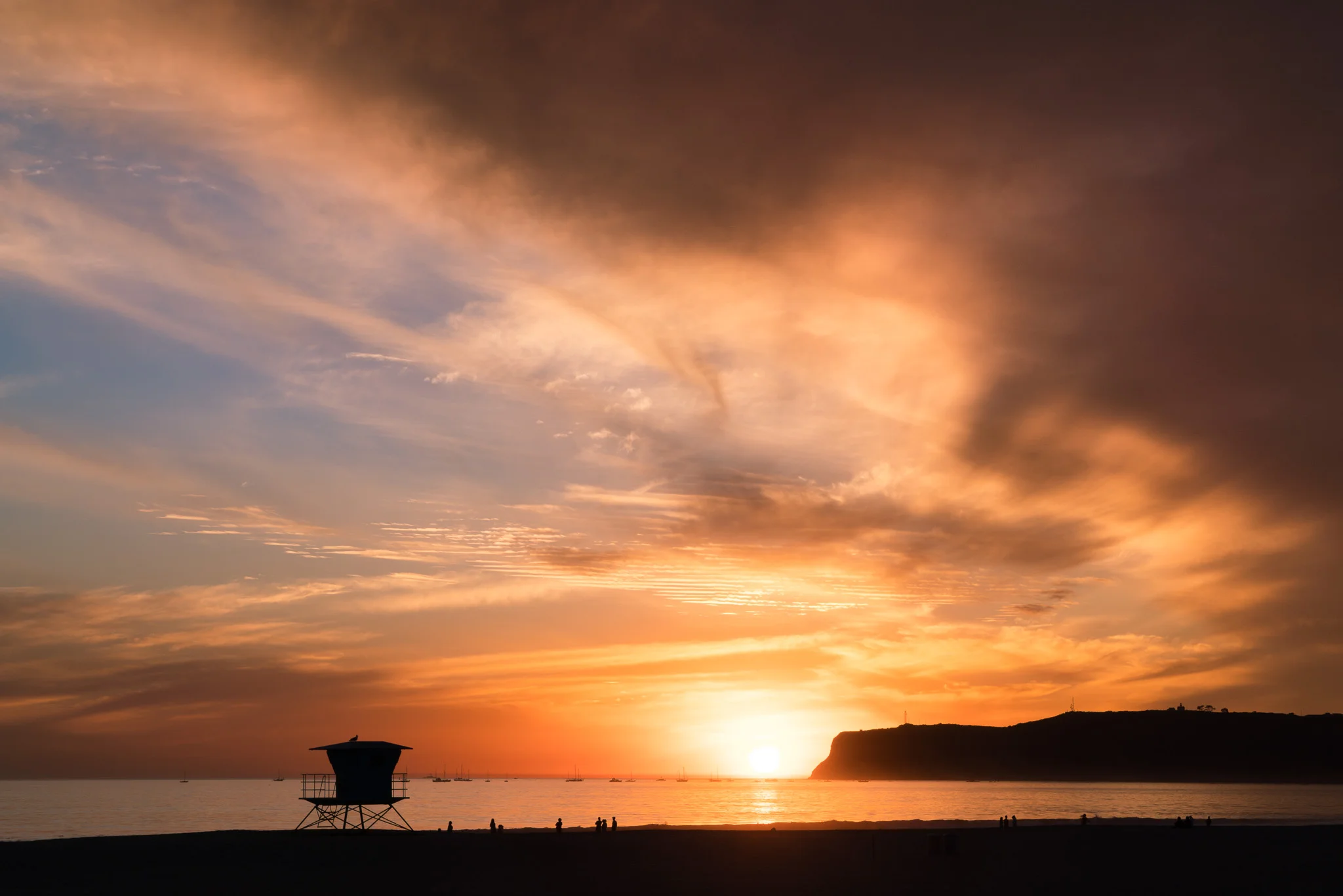 Coronado Fiery Sunset