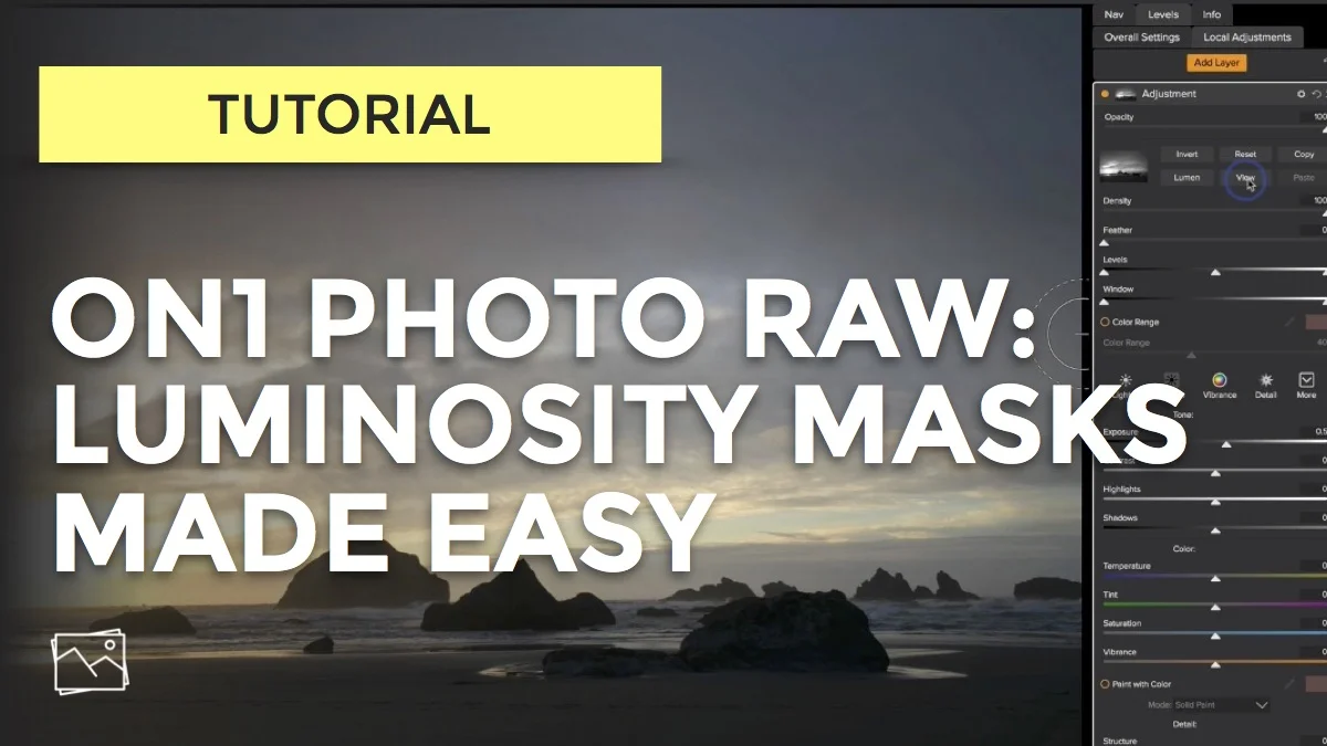 ICYMI: Easily Work With Luminosity Masks In ON1 Photo RAW