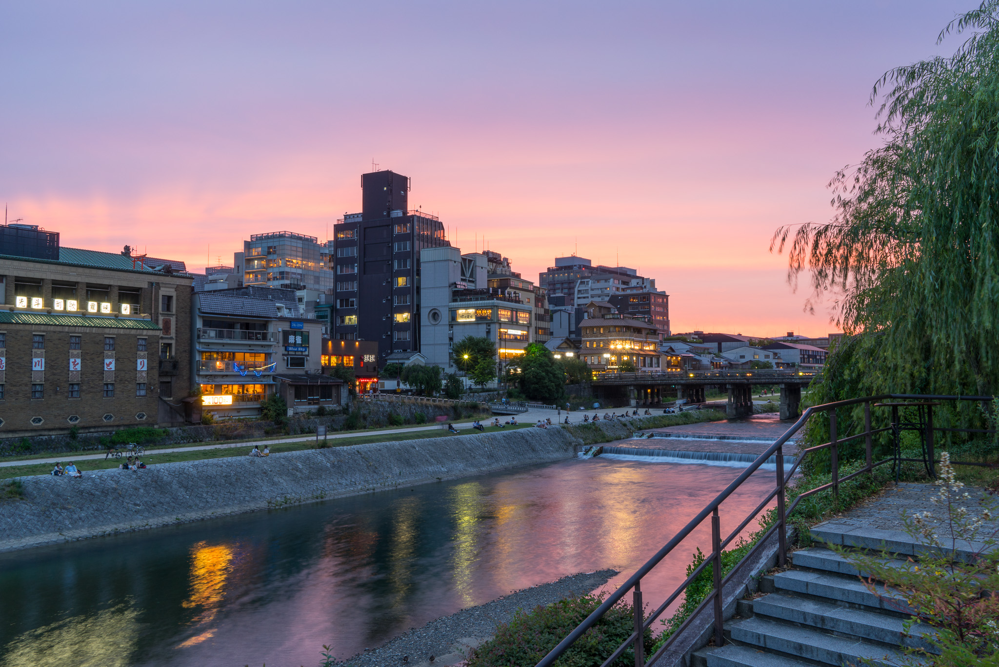 Kyoto River Sunset Basic