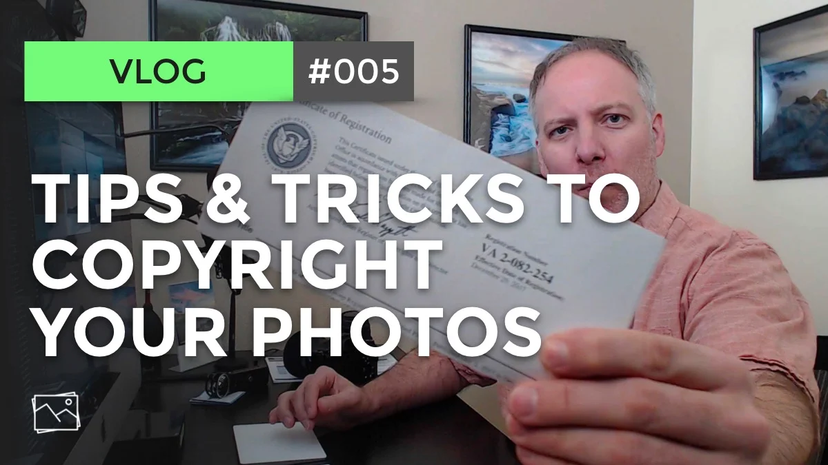 Vlog: Tips & Tricks On How To Copyright Your Photos